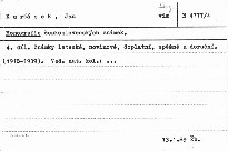 Monografie československých známek
