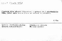 Informatorium školy mateřské