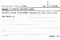 Zborník Slovenského národného múzea
                        ([Zv.] 28, roč. 82 - 1988)
                    