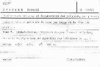 Dictionnaire critique et documentaire de
