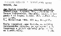 Jan Werich vzpomíná... vlastně Potlach