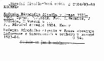 Ročenka Národního divadla v Praze 1983-1