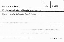 Sbírka maturitních příkladů z matematiky