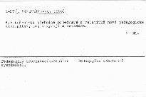 Úvod do srovnávací pedagogiky
