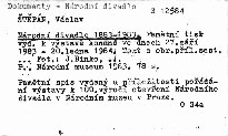 Národní divadlo 1883-1983