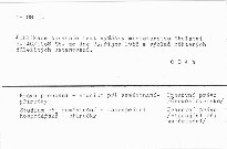 Pracovní úlevy a hospodářské zabezpečení