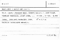 Nove smery v analyticke chemii