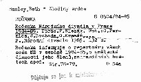 Ročenka Národního divadla v Praze 1984-