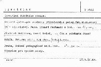 Speciální didaktika chemie