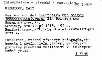Vom Vortrag des Recitativs und seiner Erscheinungsformen