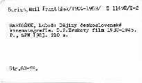 Dějiny československé kinematografie
                        ([Díl] 2)
                    