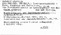 Musikpädagogik und Musikwissenschaft