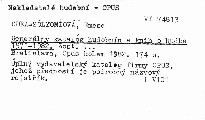 Generálny katlóg hudobnín a knih o hudbe 1971-1982
