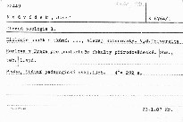 Obecná zoologie 1