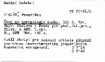 Úvod do psychologie hudby