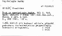 Úvod do psychologie hudby
