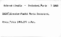 Paměti Marie Svobodové