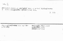 Biologicke metody vysetrovani vod ve zdr