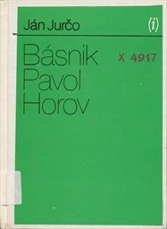 Básnik Pavol Horov