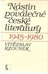 Nástin poválečné české literatury 1945-1980