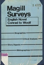 English Novel Conrad to Woolf