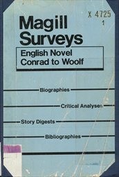 English Novel Conrad to Woolf