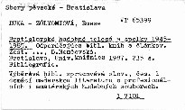 Bratislavské hudobné telesá a spolky 1945-1985