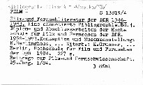 Film- und fernsehliteratur der ddr 1946-