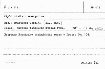 Čtyři studie o energetice