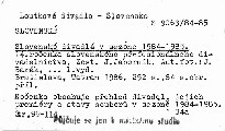 Slovenské divadlá v sezóne 1984-1985