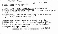 Australian film 1900-1977