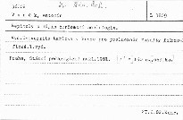 Kapitoly z dejin burzoazni sociologie