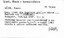 Wenn Liszt ein Tagebuch geführt hätte...