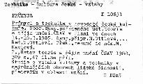 Průmysl a technika v novodobé české kultuře