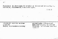 Zborník Slovenského národného múzea
                        ([Zv.] 23, roč. 77 - 1983)
                    