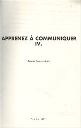 Apprenez a communiquer 1