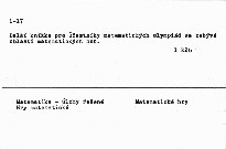 Hry takmer matematické