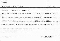 Scritti filosofici e letterari.