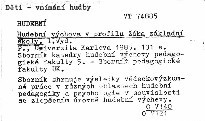 Hudební výchova v profilu žáka základní školy