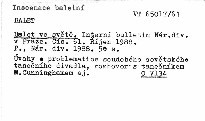 Balet ve světě