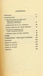 Yorkshire: York and the East Riding