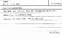 Die Instrumentation. Teil 10: Schlaginstrumente