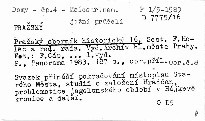 Pražský sborník historický 16
