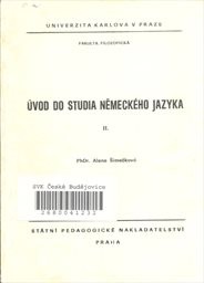 Úvod do studia německého jazyka
                        ([Díl] 2)
                    