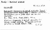 Kalendář činnosti hudební mládeže České socialistické republiky v sezóně 1982/83