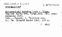Systematický katalog knih o filmu