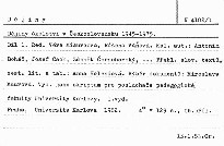 Dějiny školství v Československu 1945-19