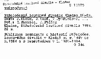 Středočeské loutkové divadlo Kladno 80-84