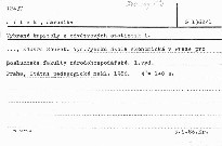 Vybrané kapitoly z odvětvových statistik
                        (1)
                    