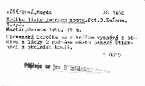 Kratke listy jednemu mestu